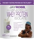Jay Robb sirotkin izolat Protein Powder, Low Carb, Keto, Vegetarijanec, Brez glutena, Brez laktoze, Brez sladkorja, Brez maščob, brez soje, Nič umetnega, ne-GMO, Najboljši okus (5 Pound, Nearomated)