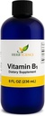 Tekoči vitamin B1 kapljice - Dnevni tiamin dodatek za podporo prebava, živčevje, zdravje srca, Stres Relief, Naravne energije Booster - 500% DV, 288 Servisi na steklenico - 8 fl.