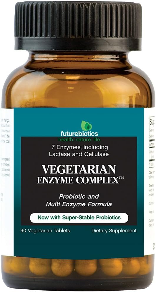 Futurebiotiki Vegetarian Enzyme Complex, 90 tablet