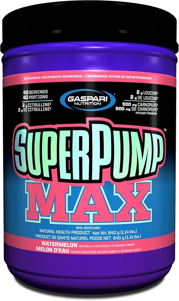 Gaspari Nutrition Superpump Max, Watermelon, 1,41-plati