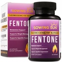 Fentone Termogenik Fat Burner Energy Booster, Apetite Supressant, Klinično studed hujšanje, Izgorevanje maščob, Feniletilamin HCl, L-karnitine, Ketones - 60 Diet tablete (1)