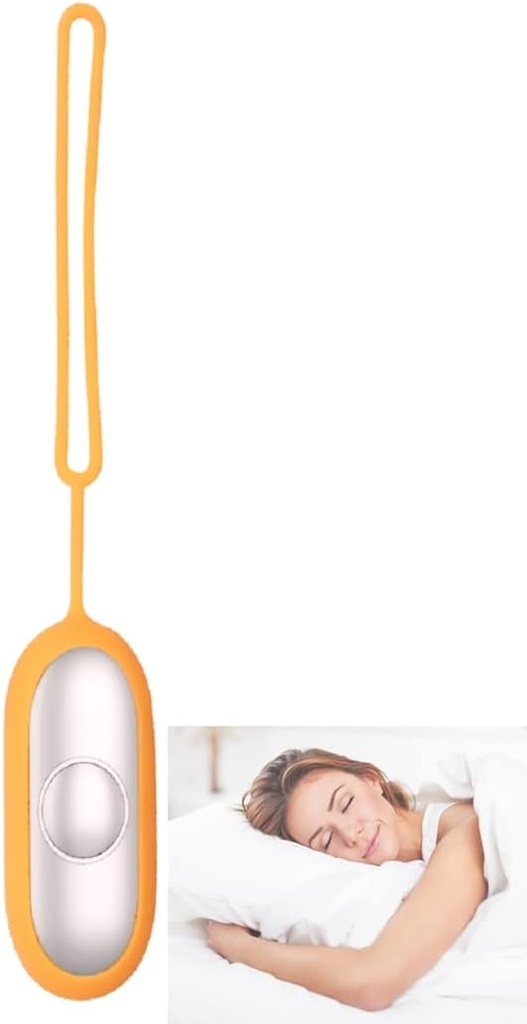 Instrument za pomoč v spanju - ročno ergonomski pomočnik za spanje za izboljšanje spanja, svetlo rumena