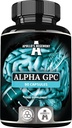 APOLLO-SHEGEMONY Alpha-GPC 600 mg na dnevni odmerek - 90 veganskih holinskih kapsul - 99% holin alfoscerat prehranska dopolnila - lipidni holin - spomin in koncentrirane kapsule