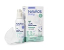 Navage Baby Micro-Mist Saline Inhaler - Saline Nasal Spray za lajšanje prebavnih motenj - Pediatric Endorsed Baby Nasal Spray w/Mask & Tiha, kontinuirana meglica (2.8 oz)