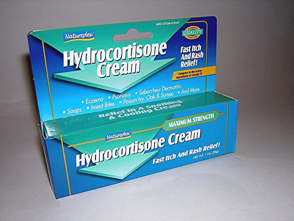 Natureplex Hydrocortison Cream - Net Wt. 1 oz