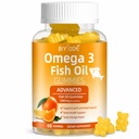 Omega-3 ribje olje dopolnila: Pure 1000mg Omega-3 Gumies podpora srce skupni očesnega imunskega zdravja 60 Gumies 30 dan dobava