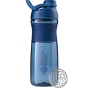 BlenderBottle SportMixer Shaker steklenica kot nalašč za beljakovinske Shake in Pre Workout, 28-Ounce, mornarica
