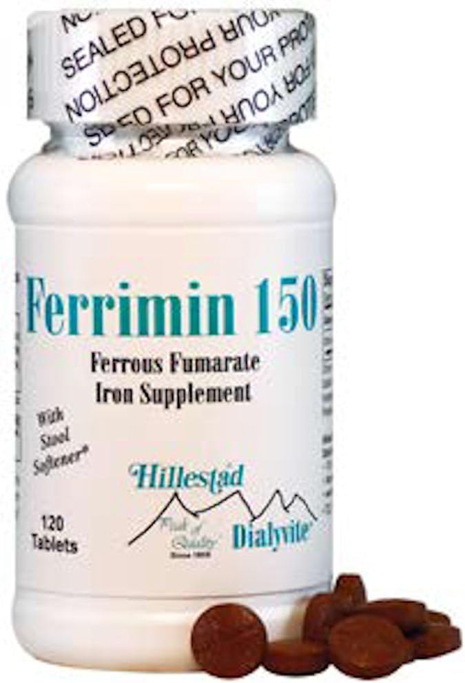 Dialivite - Ferrous Fumarate - Ferrimin 150- 120 tablet (2)