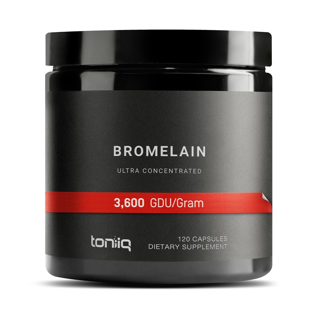 Ultra visoka jakost Bromelain 500mg - 3600 GDU/Gram - visoko koncentrirana in biorazpoložljiva - tretja stran Tested Formula - 120 Vegetarijanske kapsule - 120 Serving Per Container - Bromelain dodatek
