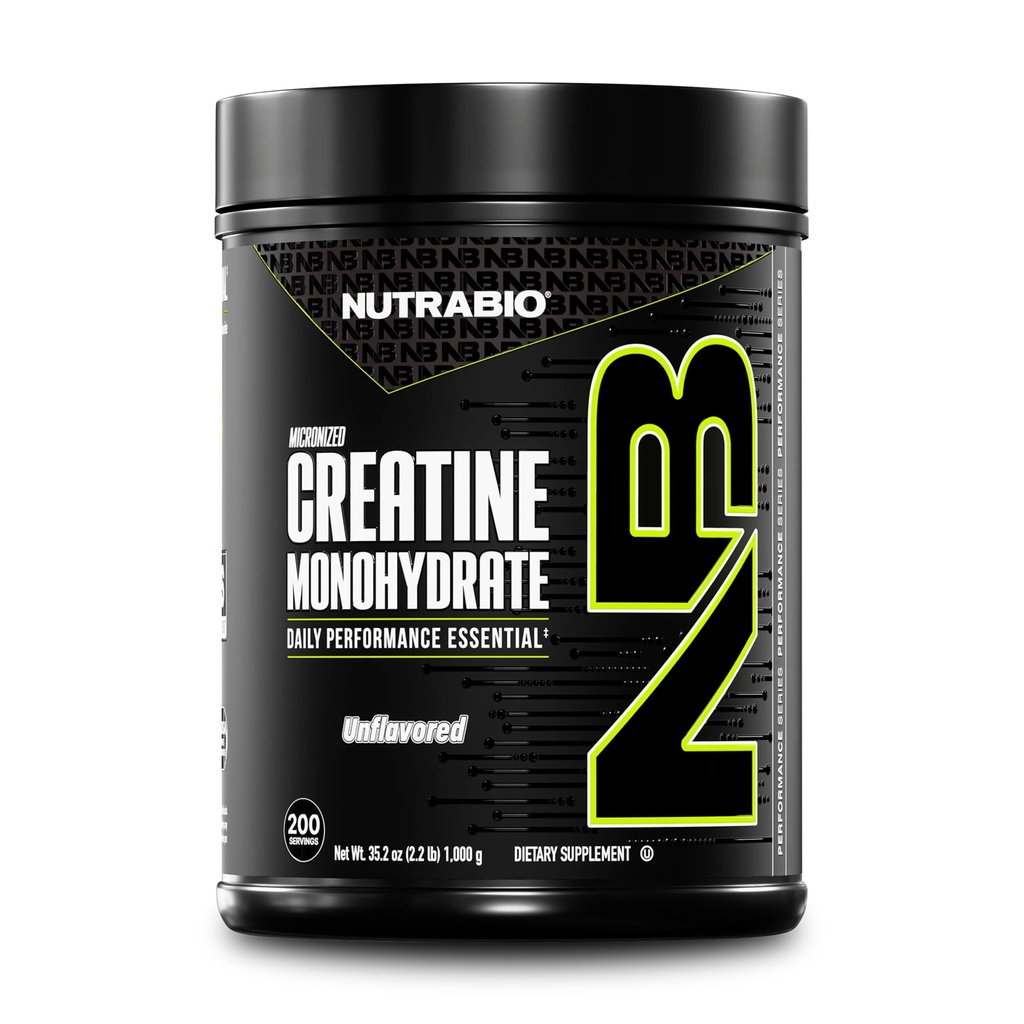 NutraBio Pure Micronized Kreatin monohidrat v prahu dodatek, nearomatiziran, (1000 g) - Podpira Bulk Muscle Energy, Recovery, in moč - HPLC Tested Creatine Powder dodatek za moške in ženske