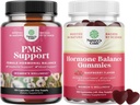 Paket napredne podpore PMS za nizko energijo in Hormonsko ravnovesje za ženske vseh starosti - PMS Gummies