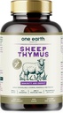 Ena Zemlja Zdrava trava Fed Thymus - Nova Zelandija Izvira timus. 3000 mg na postrežbo, 200 števk