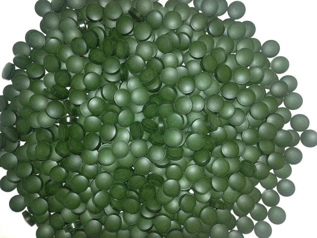 Raw Power Thor's Hammer (400 tablet, čista mešanica klorella/spirulina), organska znamka
