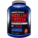 BODYTECH Micellar Kazein Protein Powder, počasna sprostitev za nočno okrevanje mišic - 24 gramov beljakovin na postrežbo - bogata čokolada (4 funt)