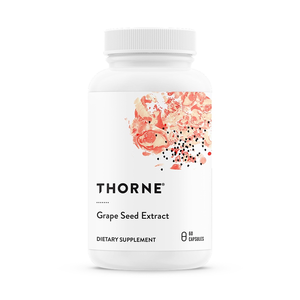 THORNE - izvleček grozdnih semen (prej O.P.C.-100) - Fitosom grozdnih semen za podporo antioksidantom* - 60 kapsul