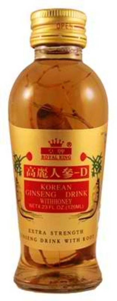 Kraljevi kralj ginseng Medeni napitek s korenino 10ct