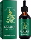 Generični Mullein Leaf Extract - Lung Aid & Očiščenje - Respiratorna podpora & Nežno Lung čiščenje - zdravo dihanje - Naravna in varna - hitro absorpcijo - Vegetarian - 60ml, 1 mesec dobave