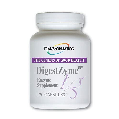 TRANSFORMACIJA GENEZA DOBRE ZDRAVSTVENE Encime Natural DigestZyme Dodatek Formula za splošno zdravje za otroke, Absorpcija hranil, Podpora Prebava med nosečnostjo in dojenjem, 120