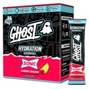 GHOST Hydration Packets, Sonic Cherry Limeade, 24 palice, Elektrolit v prahu - pijača Mix dodatek z magnezijem, kalijem, kalcij, vitamin C - Vegan prijazno, brez soje, sladkor & Gluten