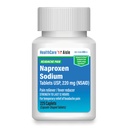 HealthCareAisle Naproxen Natrij, 220 mg - 225 kapsul - glavobol bolečina Reliever, Do 12 ur olajšanja