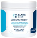 Klaire Labs SFI Health VitaSpectrum Powder - otroški multivitamin/mineral s 23 Essential Nutrients in Berry-Pomegranat za otroke, brez bakra, železa, glutena ali Kazeina (30 strežajev, 171 Grams)