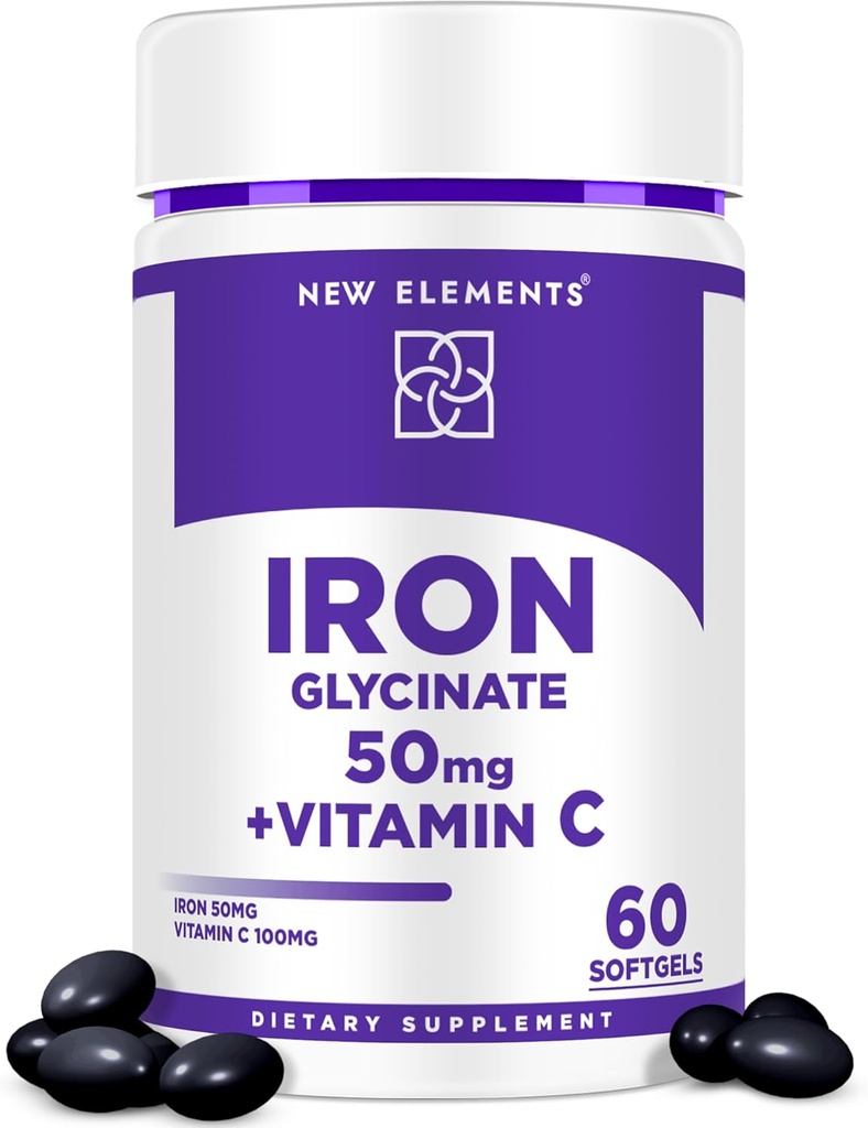 Železo Glicinat 50mg z vitaminom C 