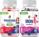 SUNNY SAM železovi vitamini z vitaminom C in magnezijevimi žvečilkami za odrasle