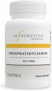 Integrativne terapije Fosfatidilserin - Brain Function Support Supplement* - Podpira zdravo Stress Response* - Gluten-free, Soy-free & Dairy-free - 60 Softgels (60 Servings)