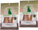 Naravna vrednost Sweet Krompir & Rack Soft Chew Meat Packs vsebuje glukozamin & hondroitin za Hip & Joint Health (To je 2 Pack)