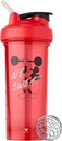 BlenderBottle Mickey & Friends Shaker Steklenička Pro serija, kot nalašč za beljakovinske pretrese in pred vadbo, 28-Ounce (C05115)