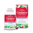 21. stoletje Cranberry Plus probiotične tablete, 60 število