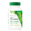 MLADOST Ultimate Vitamin D3 5000 i.e. s K2 – vitamin visoke potencialnosti D3, vitamin K2 in kalcijev dodatek za imuno podporo, gostoto kosti in zdravje srca – 60 kapsul