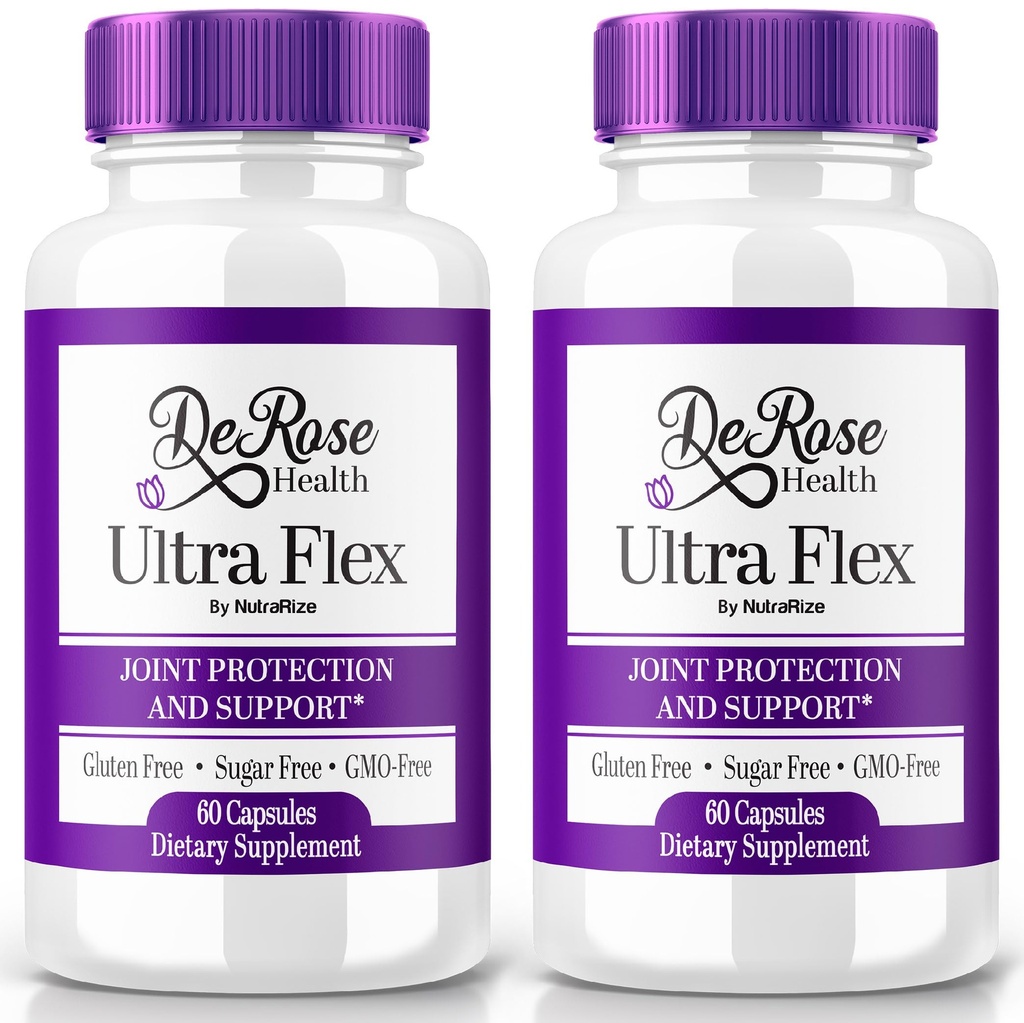 (2 pakiranji) Ultra Flex kapsule, Advanced Joint Support Supplement, Ultra Flex Natural Joint Health Formula, Max Jakost tablete za skupno Wellness in mobilnost, UltraFlex Vitamin Reviews (120 kapsul)