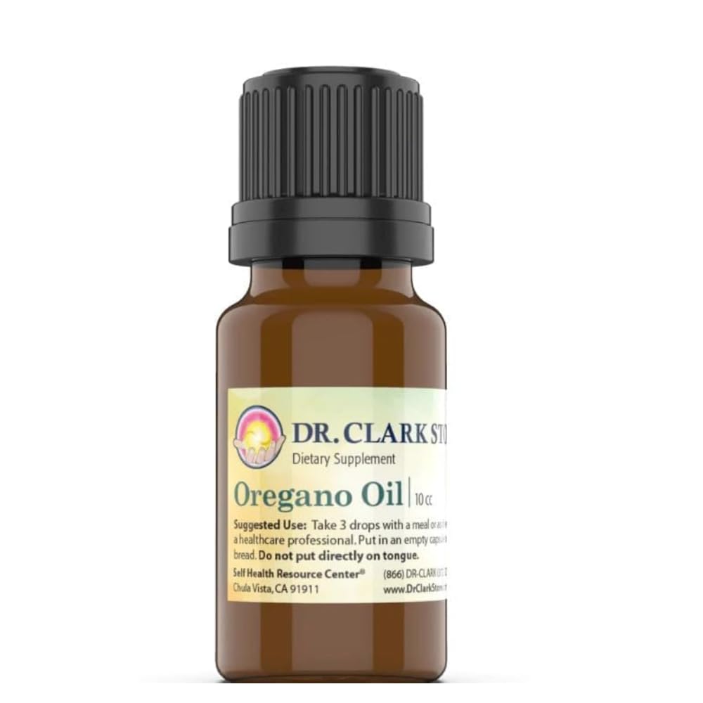 Dr. Clark 100% Pure Oregano Oil – 10cc, Naravni antioksidant in imunske podpore