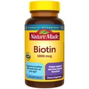 Narava Made Biotin 1000 mcg softgels, Biotin Vitamini Prehranska dopolnila, Podpira zdrave lase & kožo, 120 Softgels, 120 dan dobave