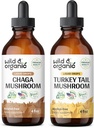 Tinktura gozdnih in ekoloških čaških gob 4 fl oz & turška tinktura repnih gob 4 fl oz