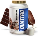 Magnum Nutraceuticals Quattro Whey Protein v prahu, čokolada Love 2lb – Premium proteinski izolat Mešanica za rast mišic in regeneracijo