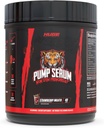 Ogromne dopolnitve Pump serum, Stim Free Pre Workout in Nitric Oxide Booster za povečanje fokus, črpalke, Fulness brez kofeina, L-citrulin, GlycerPump, L-tirozin, Nitrosigin (Strawberry Mojito)