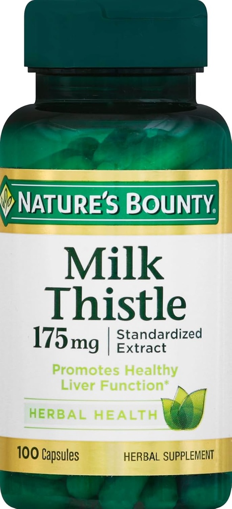 Bounty Milk Thistle Nature 175 mg, 100 Count