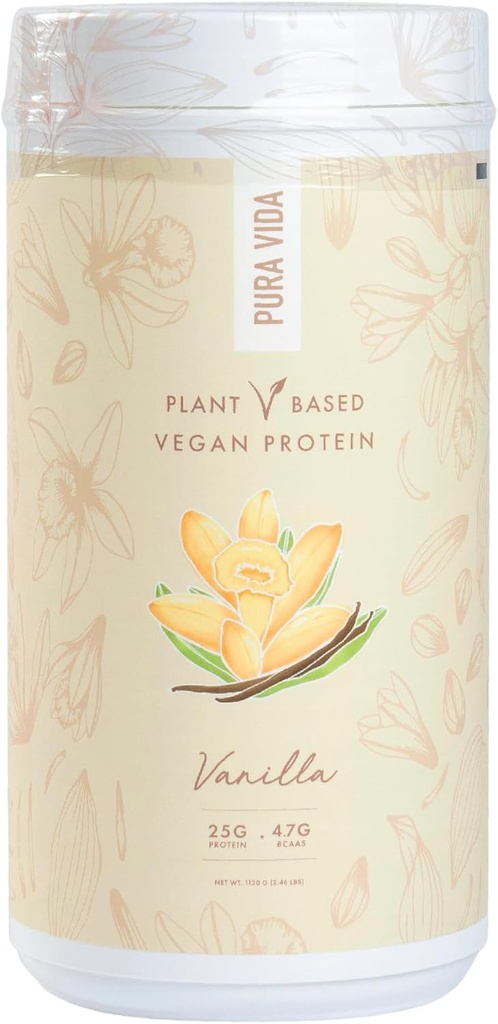 Pura Vida Miami Vanilla, rastlinski veganski protein