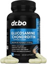 Glukozamin Chondroitin MSM kurkuma - Joints Health Supplement 2100mg Kolena Kost in sklepi - Skupna podpora Dopolnilo tablete Napredni glukozamin sulfat Kapsule Skupni dodatki za moške Ženske Odrasli