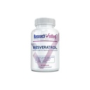 Raziskave Preverjeni Resveratrol - 98% Trans-Resveratrol 1000 mg, Podpora za preprečevanje staranja - 1 steklenica - 60 kapsul