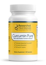 Raziskovane hranilne snovi Curcumin Pure - klinično raziskan kurkumin ekstrakt, 46x več absorbcijski kot tradicionalni kurkum ekstrakt (60 veganskih kurkumskih kapsul)