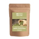 Ekološka zelena kava fižol v prahu 100% čista naravna 100 Gram / 3,52 oz