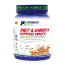 Navdihnjeni dietni in energijski Whey proteini – 25G čisti proteini – L-karnitin in leucin – Prebavni encimi – izvleček zelenega čaja – Gluten-free – 1g sladkor – Vanilla Latte – 2,4 lb