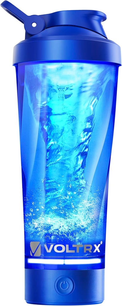 VOLTRX Premium Electric Protein Shaker Steklenica, izdelana s Tritan - BPA Free - 24 oz Vortex Prenosni Mixer Cup / USB ponovno polnjenje Shaker skodelice za stresanje beljakovin
