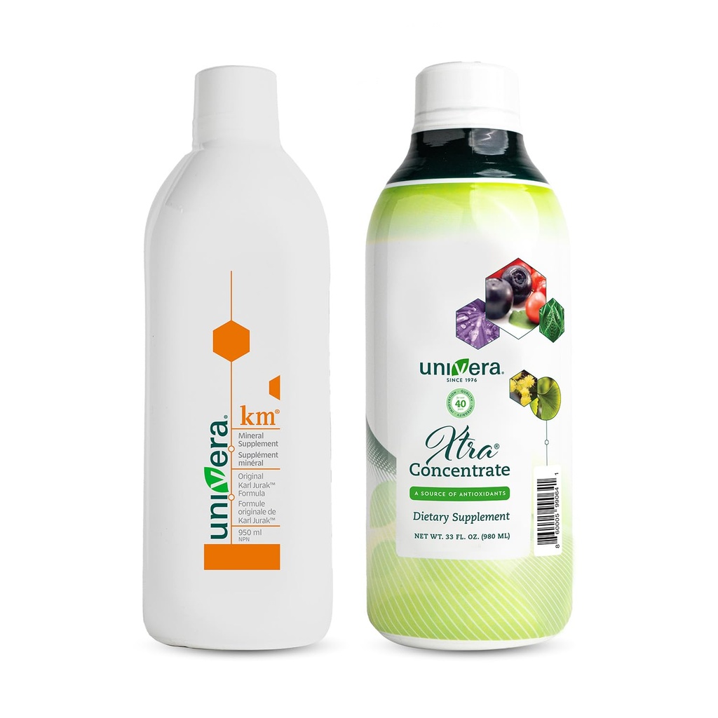 Univera Essentials Pack km, Tekoči kalij podpira Xtra koncentrat, Vitamin B kompleks, Vital Energy, 15 Vse naravne sestavine, Upravljanje stresa, Izboljšati skupno zdravje, Izboljšana
