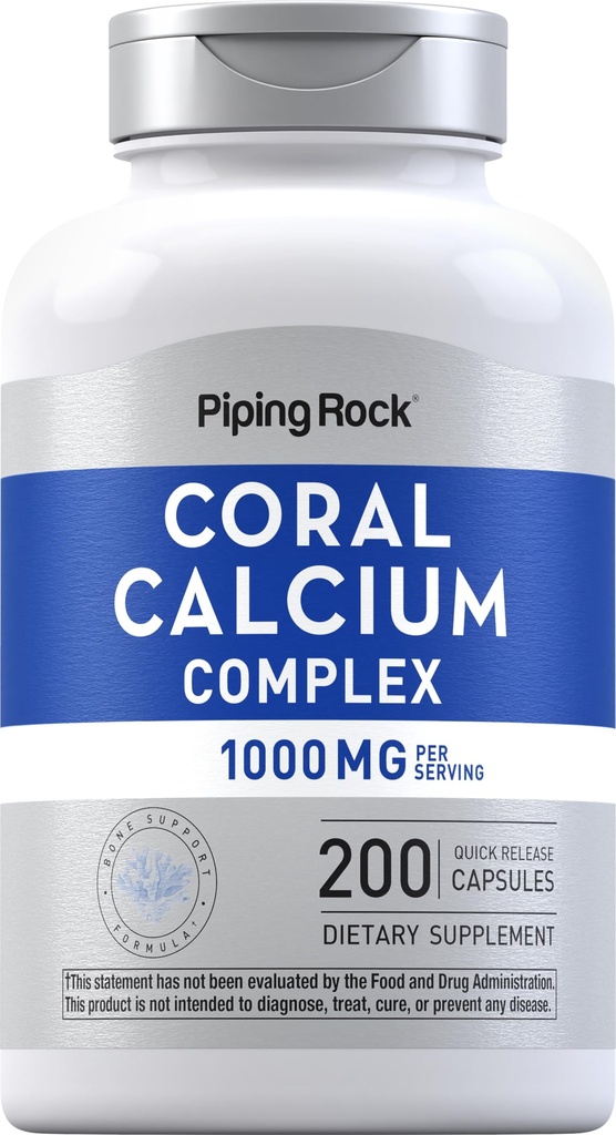 Piping Rock Coral Calcium 1000 mg 