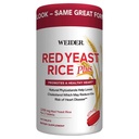 Weider Red Yeast Rice Plus 2-Pack s fitosteroli 1200 mg na 2 tableti (240 tablet X 2)