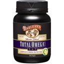 Barlean's Total Omega 3 6 9 Softgels, Mešano ribje olje dodatek z borage in laneno olje, 1.000 mg Omegas ALA, EPA, DHA in GLA za skupno podporo in zdravje srca, 90 Count
